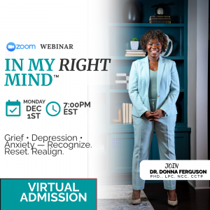 In My Right Mind Webinar (December 2025)